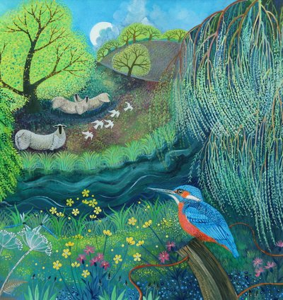 Kingfisher, 2018 by Lisa Graa Jensen